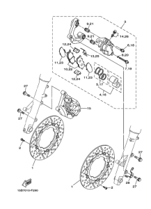 XP500 ﾌﾛﾝﾄﾌﾞﾚｰｷｷﾔﾘﾊﾟ