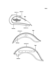 VN400 Наклейки