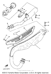 DT80 Выхлопная система