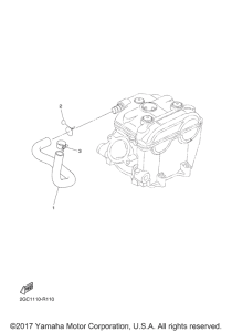 WR450F Система забора воздуха