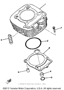 SR250H Цилиндры