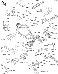 ZX1100 Battery case(1 / 2)