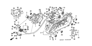 SGX50S Crankcase / oil pump