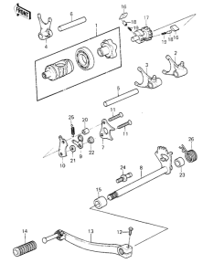  Переключатель передач