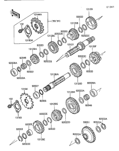 KL650 Трансмиссия