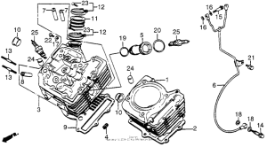 VT700C Front cylinder