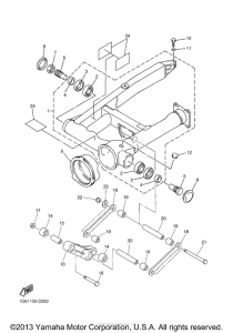 XVZ13CTYCR Бугель