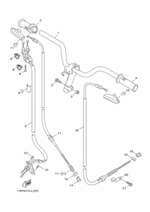 XC50H ｽﾃｱﾘﾝｸﾞﾊﾝﾄﾞﾙ & ｹｰﾌﾞﾙ