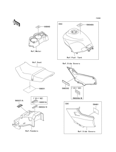 EX250 Лейбл предостережения