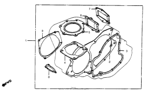 CR480 Комплект прокладок