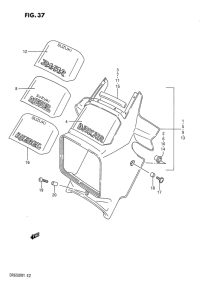 DR650 Фара головного света