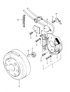 DR500 Зажигание
