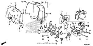 NPS50 Front cover + battery