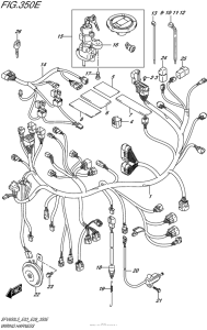 SFV650 Wiring Harness (Sfv650Al5 E33)