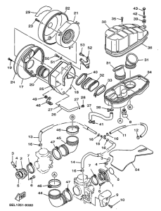 XVS1100 Впускная система
