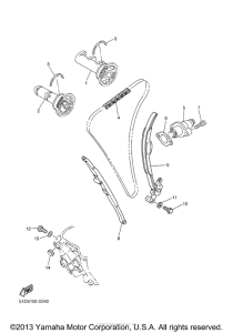  Цепь механизма газораспределения