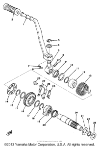TT500D Стартер