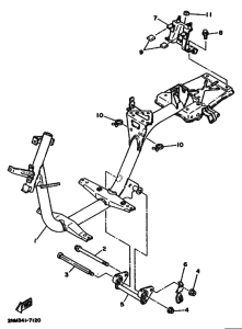 SH50 SH50F Frame comp