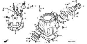 FL400R Головка цилиндров