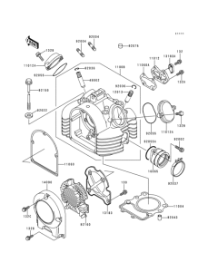 BJ250 Головка цилиндров