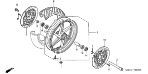 VFR800 Transom + tube
