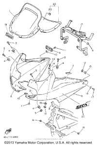 XJ600SEC Обтекатели