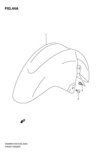 AN400 Переднее крыло