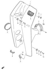 FB100 Щиток облицовочный