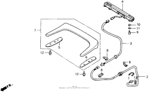 GL1500SE High mount light (se)