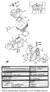 MX100F Crankcase-cylinder