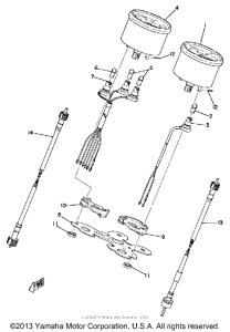 RD60B Спидометр-тахометр