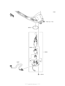 ER650 Топливный насос