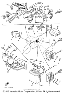 FZ600U Электрика