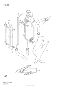 RM85L Радиатор