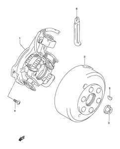 DR-Z125 Зажигание