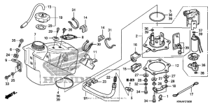  Топливный бак