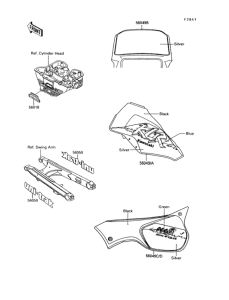 KL600 Decals(ebony)(kl600-b6)