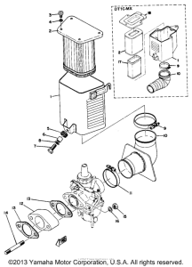 DT1C Воздушный фильтр