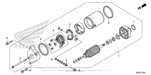 ST1300P (ABS) Стартер