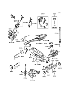 BR125 Замок зажикания