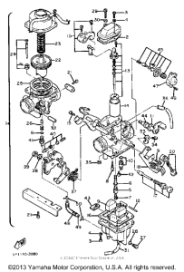 XT550K Карбюратор