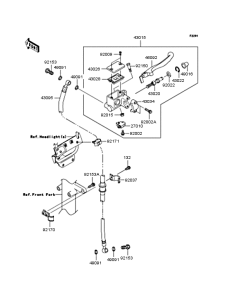 BJ250 Главный тормозной цилиндр
