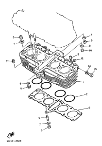 XJ900 Цилиндры