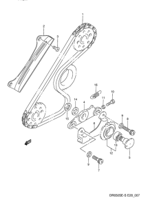 DR650 Balancer chain