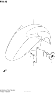 UH200 Переднее крыло