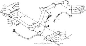PA50 Frame + wire harness