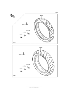 KLE650 Колеса,покрышки