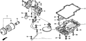 CB750 Маслянный поддон