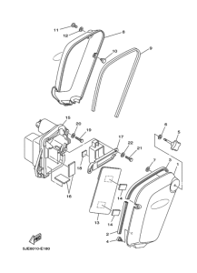YB-1 Боковая крышка