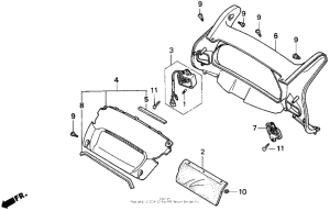 ST1100 Приборная панель